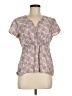 Boden Purple Short Sleeve Blouse Size 8 - photo 1