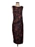 Peruvian Connection Animal Print Brown Cocktail Dress Size S - photo 1