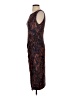 Peruvian Connection Animal Print Brown Cocktail Dress Size S - photo 5
