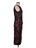 Peruvian Connection Animal Print Brown Cocktail Dress Size S - photo 4