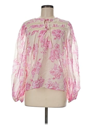 Flying Tomato 3/4 Sleeve Blouse (view 1)