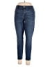 Gap Solid Blue Jeans Size 16 - photo 1