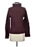 Relais Tweed Burgundy Turtleneck Sweater Size S - photo 1