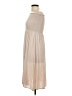 Love Tree 100% Rayon Solid Tan Casual Dress Size L - photo 5