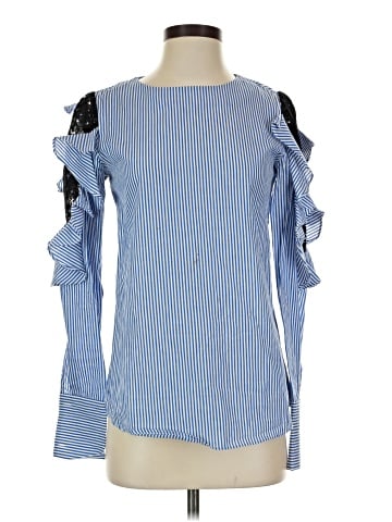 Pixie Market Long Sleeve Blouse (view 1)