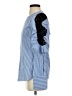 Pixie Market 100% Cotton Blue Long Sleeve Blouse Size S - photo 5