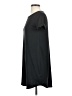 Pink Rose Solid Black Casual Dress Size S - photo 5