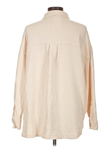 Aerie Long Sleeve Button-Down Shirt (view 2)