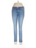 Express Hearts Blue Jeans Size 6S - photo 1