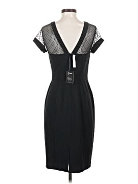 white house black market black cocktail dress WHBM Satin Size 10 34 3/8 100% Polyester Dry clean only Imported WHITE HOUSE BLACK MARKET Strapless