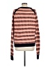 Lululemon Athletica Stripes Pink Pullover Sweater Size 10 - photo 2