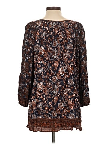 Susan Graver 3/4 Sleeve Blouse (view 2)