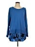 Next Blue Long Sleeve Blouse Size L - photo 1