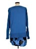 Next Blue Long Sleeve Blouse Size L - photo 2