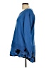 Next Blue Long Sleeve Blouse Size L - photo 5