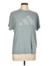 Adidas Chevron-herringbone Gray Active T-Shirt Size L - photo 1