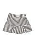Zara 100% Polyester Chevron-herringbone White Skirt Size 10 - photo 2