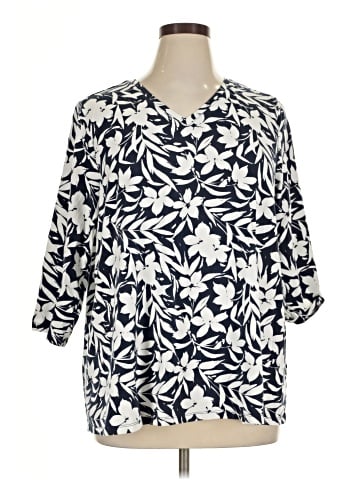 D&Co. 3/4 Sleeve Blouse (view 1)