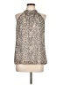 Sioni 100% Polyester Ivory Sleeveless Blouse Size L - photo 1