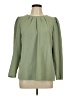 Shein 100% Polyester Green Long Sleeve Blouse Size L - photo 1