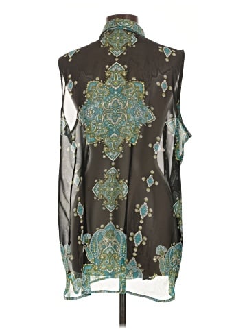 Susan Graver Sleeveless Blouse (view 2)