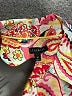 Talbots 100% Cotton Paisley Pink Long Sleeve Blouse Size M - photo 7