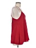 Max Mara 100% Silk Red Sleeveless Top Size 6 - photo 4