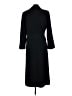 Gallery 100% Polyester Black Trenchcoat Size 8 - photo 2