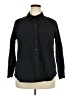 Lane Bryant Black Long Sleeve Button-Down Shirt Size 18 - photo 1