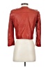Alice + Olivia 100% Leather Red Leather Jacket Size S - photo 2