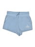 Adidas 100% Polyester Solid Blue Athletic Shorts Size S - photo 1