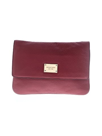 MICHAEL Michael Kors Leather Clutch (view 1)
