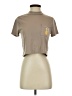 Volcom Brown Tan Short Sleeve Turtleneck Size XS - photo 1