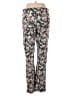 Margaret M Floral Black Blue Casual Pants Size M - photo 2