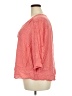 dalia 100% Rayon Pink 3/4 Sleeve Blouse Size 3X - photo 5