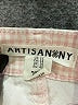 Artisan NY Houndstooth Ivory Shorts Size 12 - photo 3