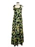 Hale Bob 100% Polyester Tropical Green Casual Dress Size M - photo 1
