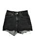 Levi's Black Denim Shorts Size 26 waist - photo 1