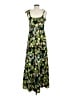 Hale Bob 100% Polyester Tropical Green Casual Dress Size M - photo 2