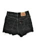 Levi's Black Denim Shorts Size 26 waist - photo 2