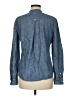Lands' End Canvas Blue Long Sleeve Button-Down Shirt Size M - photo 2