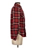 Papaya 100% Cotton Plaid Red Long Sleeve Button-Down Shirt Size S - photo 4