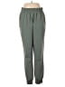 Asics Solid Green Casual Pants Size M - photo 1