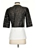 Milly 100% Leather Silver Leather Jacket Size P (petite) - photo 2