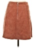 Theory Solid Brown Casual Skirt Size 4 - photo 2