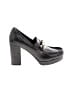 London Rebel Animal Print Black Heels Size 5 - photo 1