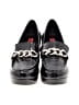 London Rebel Animal Print Black Heels Size 5 - photo 2