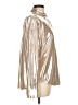 By Anthropologie Metallic Silver Long Sleeve Blouse Size L - photo 4