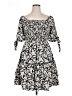 Just Found 100% Polyester Black Casual Dress Size 1X - photo 1