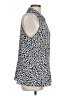 CAbi 100% Polyester Black Sleeveless Blouse Size L - photo 4